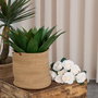 Aberto Design Cesta de Yute Coco24011 Marrón